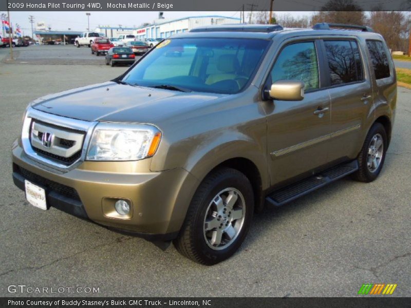 Mocha Metallic / Beige 2009 Honda Pilot Touring 4WD
