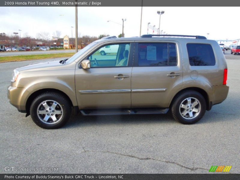 Mocha Metallic / Beige 2009 Honda Pilot Touring 4WD