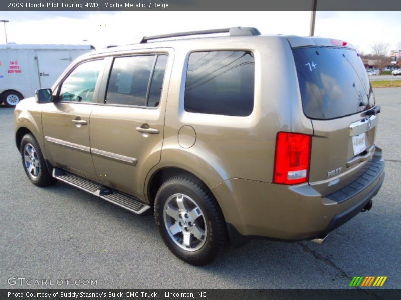 Mocha Metallic / Beige 2009 Honda Pilot Touring 4WD