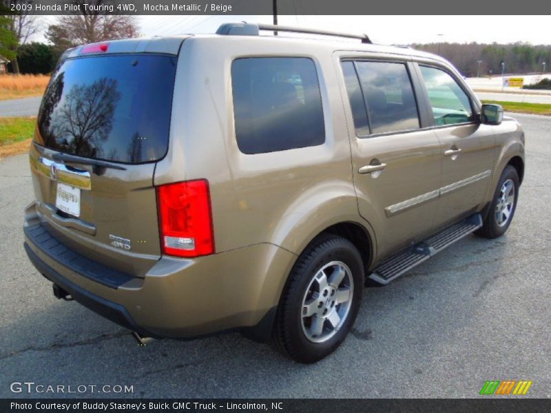 Mocha Metallic / Beige 2009 Honda Pilot Touring 4WD