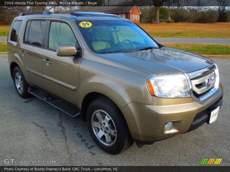 Mocha Metallic / Beige 2009 Honda Pilot Touring 4WD