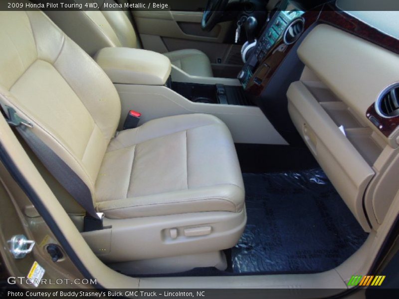 Mocha Metallic / Beige 2009 Honda Pilot Touring 4WD