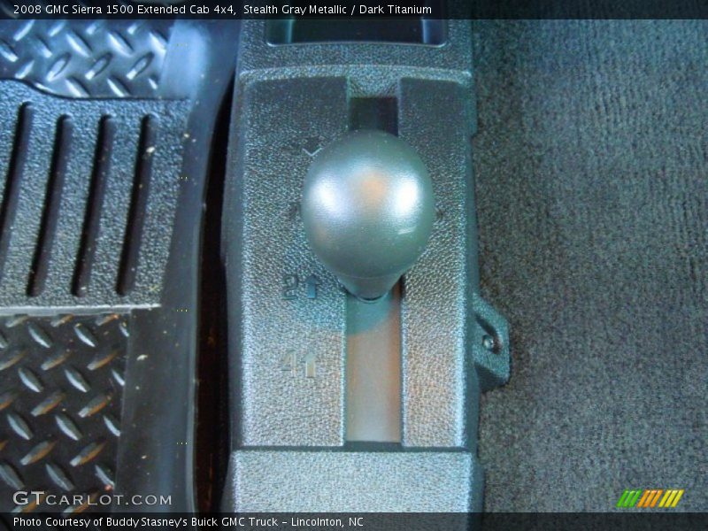 Stealth Gray Metallic / Dark Titanium 2008 GMC Sierra 1500 Extended Cab 4x4