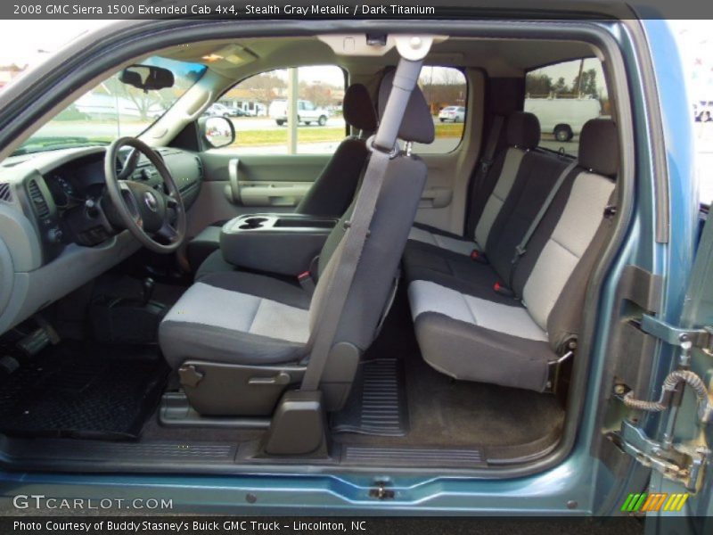 Stealth Gray Metallic / Dark Titanium 2008 GMC Sierra 1500 Extended Cab 4x4