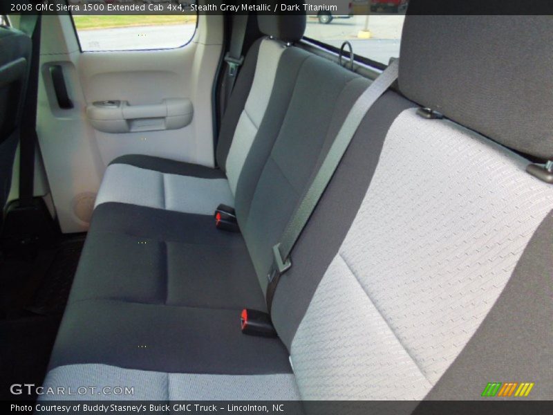 Stealth Gray Metallic / Dark Titanium 2008 GMC Sierra 1500 Extended Cab 4x4
