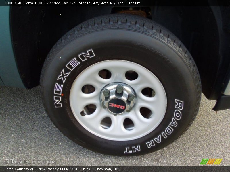 Stealth Gray Metallic / Dark Titanium 2008 GMC Sierra 1500 Extended Cab 4x4