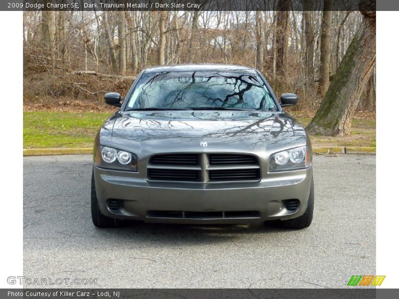 Dark Titanium Metallic / Dark Slate Gray 2009 Dodge Charger SE