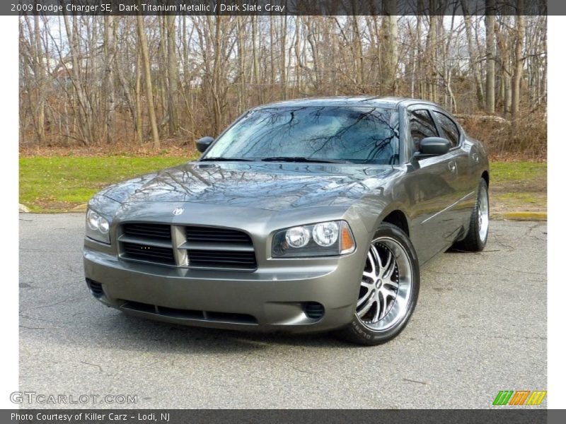 Dark Titanium Metallic / Dark Slate Gray 2009 Dodge Charger SE