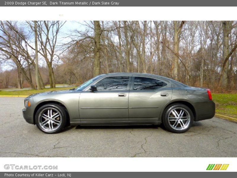 Dark Titanium Metallic / Dark Slate Gray 2009 Dodge Charger SE