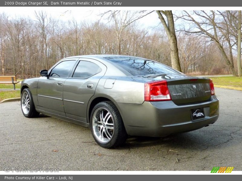 Dark Titanium Metallic / Dark Slate Gray 2009 Dodge Charger SE