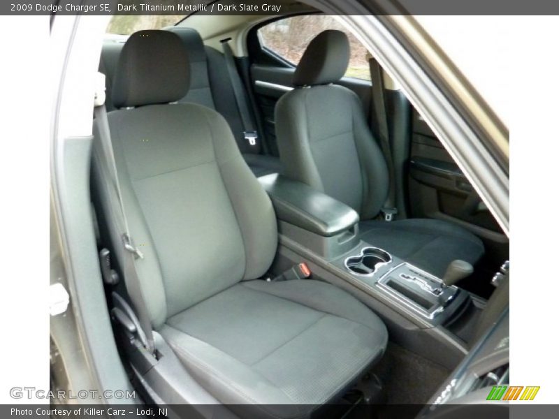 Dark Titanium Metallic / Dark Slate Gray 2009 Dodge Charger SE