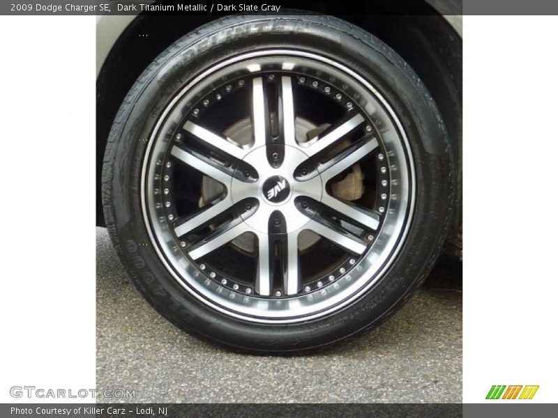 Dark Titanium Metallic / Dark Slate Gray 2009 Dodge Charger SE