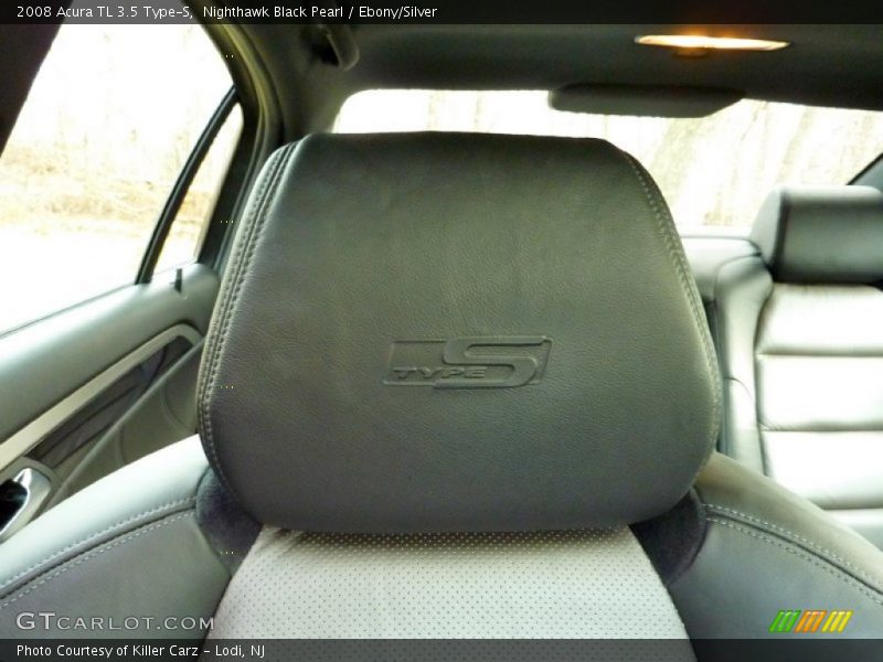 Nighthawk Black Pearl / Ebony/Silver 2008 Acura TL 3.5 Type-S