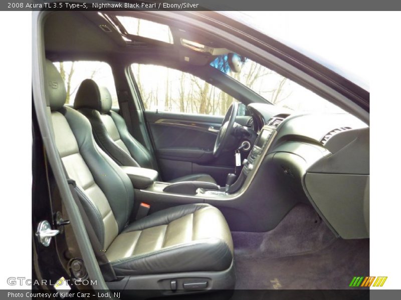  2008 TL 3.5 Type-S Ebony/Silver Interior