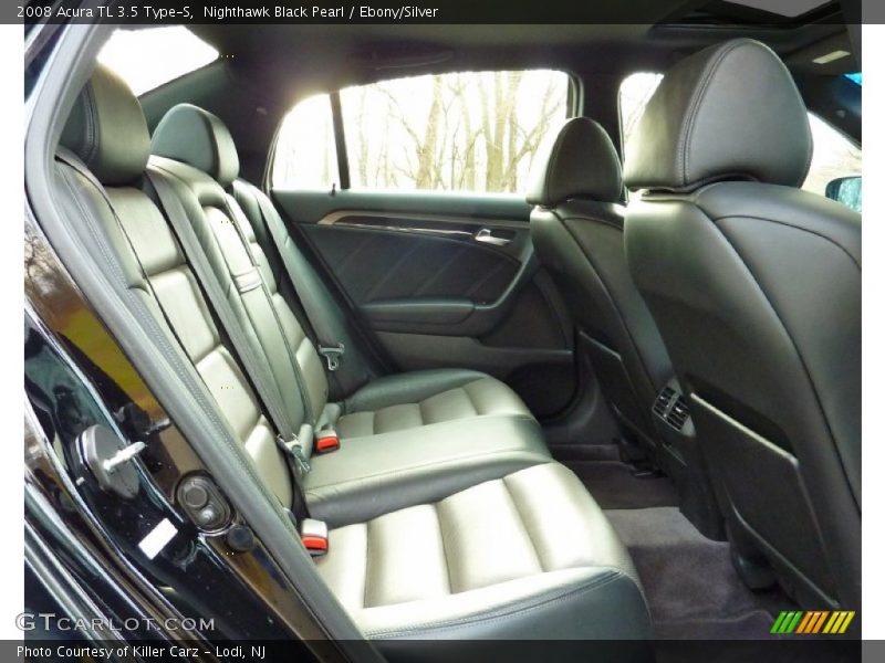 Rear Seat of 2008 TL 3.5 Type-S