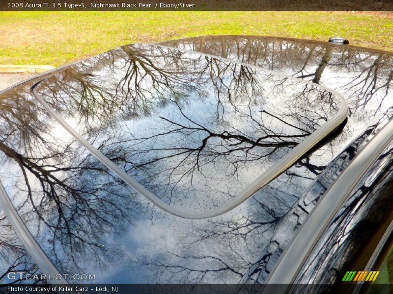 Nighthawk Black Pearl / Ebony/Silver 2008 Acura TL 3.5 Type-S