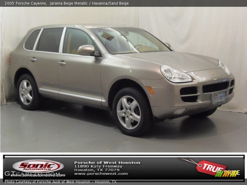 Jarama Beige Metallic / Havanna/Sand Beige 2005 Porsche Cayenne