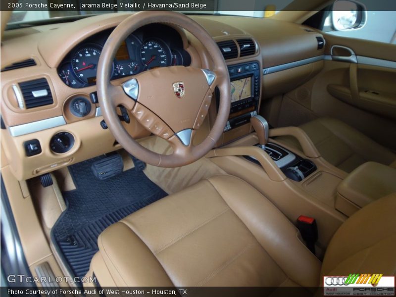 Jarama Beige Metallic / Havanna/Sand Beige 2005 Porsche Cayenne