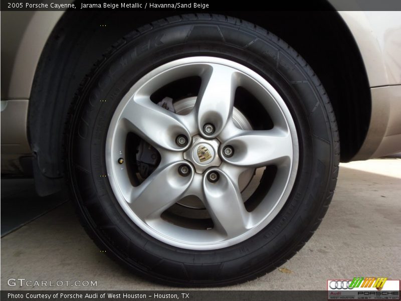 Jarama Beige Metallic / Havanna/Sand Beige 2005 Porsche Cayenne
