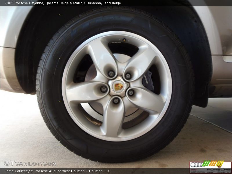 Jarama Beige Metallic / Havanna/Sand Beige 2005 Porsche Cayenne