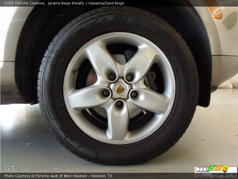 Jarama Beige Metallic / Havanna/Sand Beige 2005 Porsche Cayenne