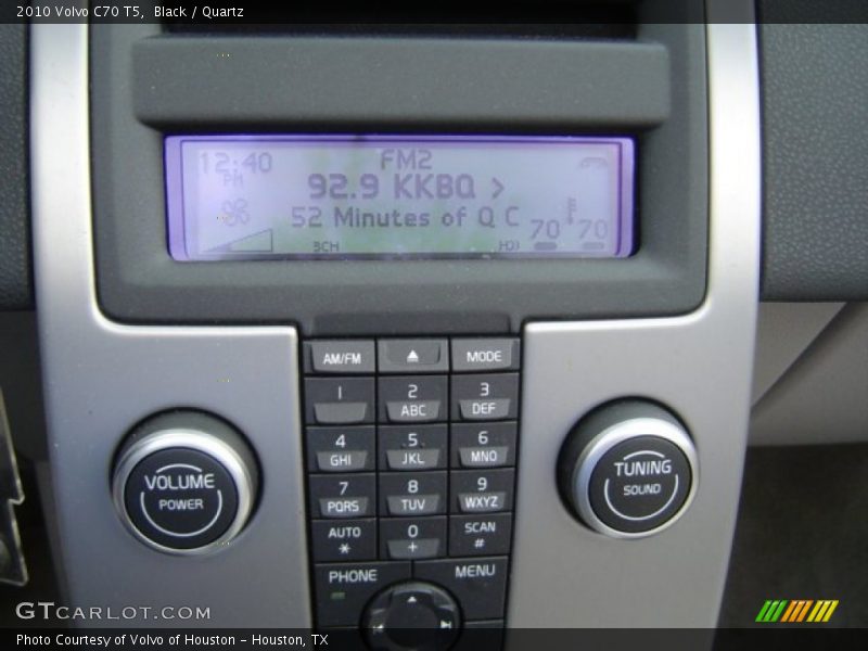 Black / Quartz 2010 Volvo C70 T5