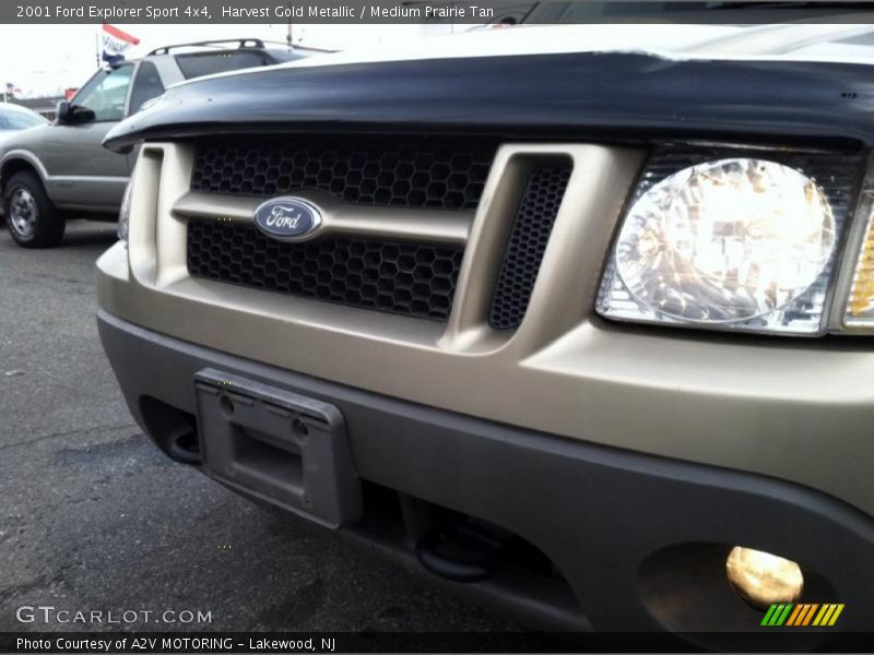 Harvest Gold Metallic / Medium Prairie Tan 2001 Ford Explorer Sport 4x4