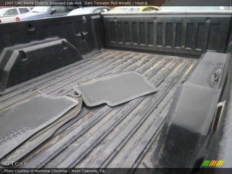 Dark Toreador Red Metallic / Neutral 1997 GMC Sierra 1500 SL Extended Cab 4x4