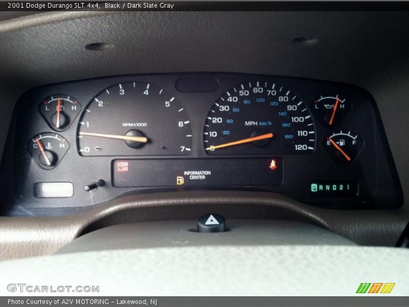  2001 Durango SLT 4x4 SLT 4x4 Gauges
