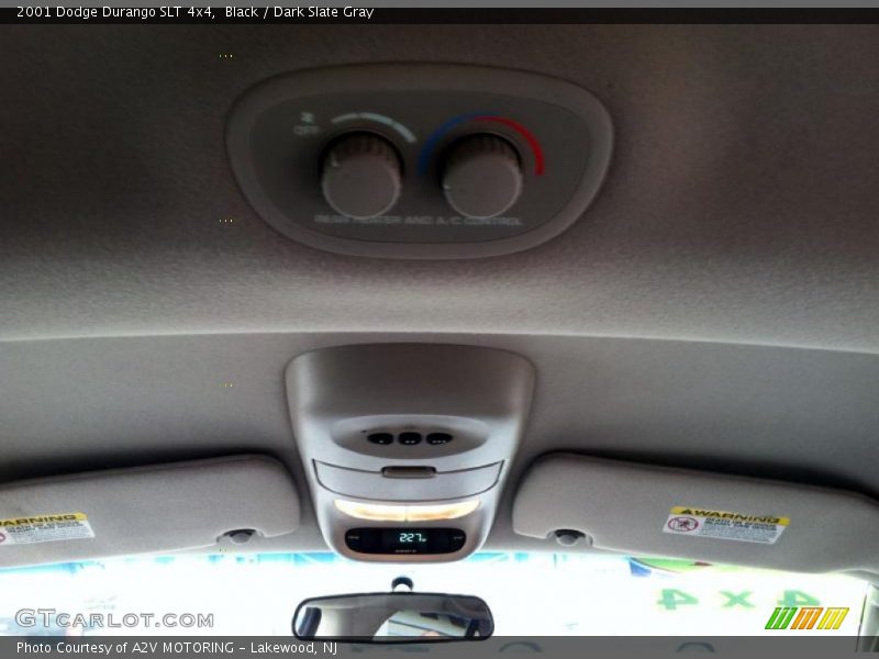 Black / Dark Slate Gray 2001 Dodge Durango SLT 4x4