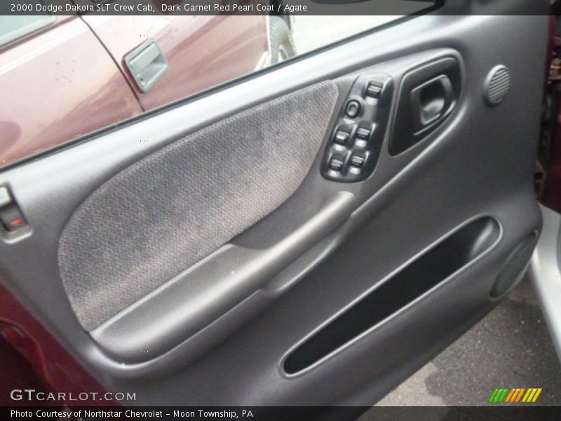 Dark Garnet Red Pearl Coat / Agate 2000 Dodge Dakota SLT Crew Cab