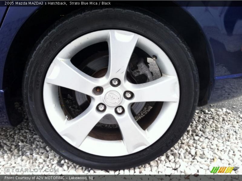 Strato Blue Mica / Black 2005 Mazda MAZDA3 s Hatchback
