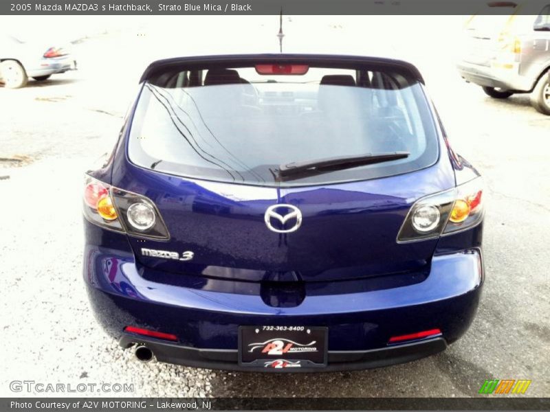 Strato Blue Mica / Black 2005 Mazda MAZDA3 s Hatchback