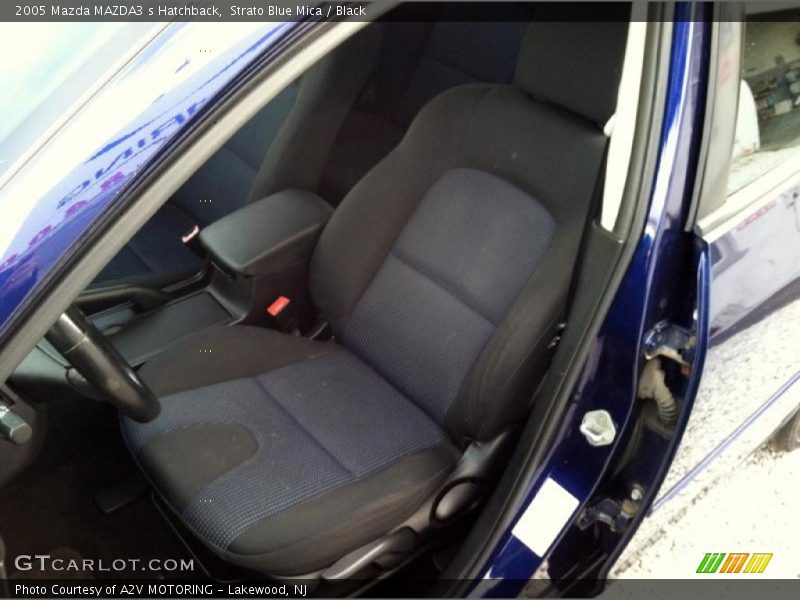 Strato Blue Mica / Black 2005 Mazda MAZDA3 s Hatchback