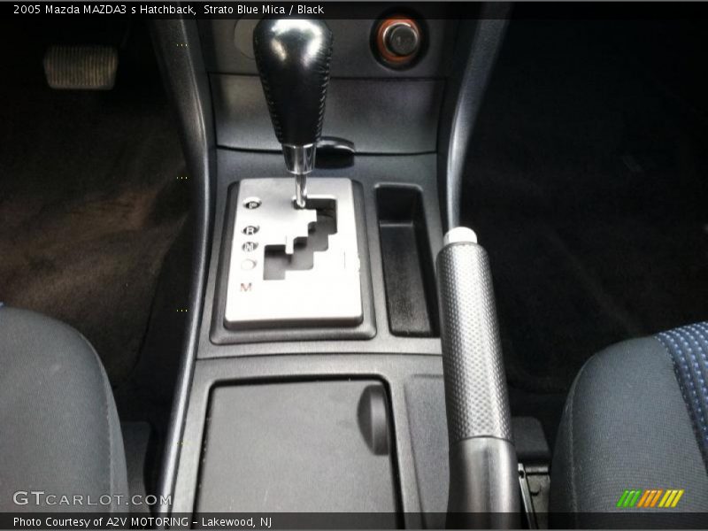 Strato Blue Mica / Black 2005 Mazda MAZDA3 s Hatchback