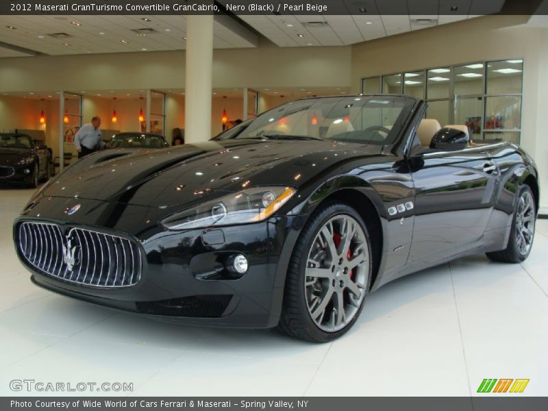 Front 3/4 View of 2012 GranTurismo Convertible GranCabrio