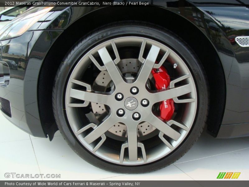  2012 GranTurismo Convertible GranCabrio Wheel