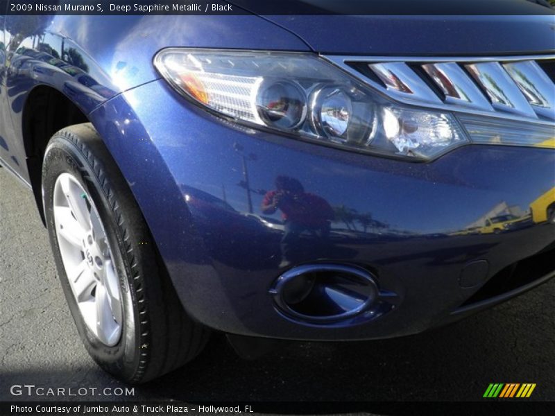 Deep Sapphire Metallic / Black 2009 Nissan Murano S