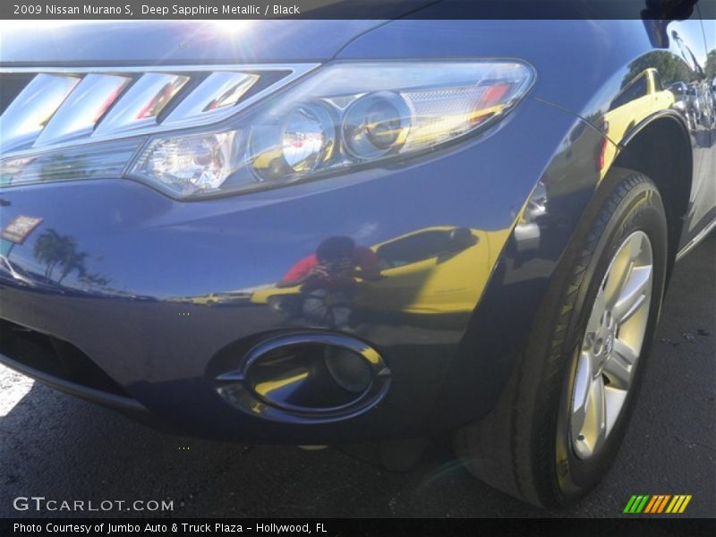 Deep Sapphire Metallic / Black 2009 Nissan Murano S