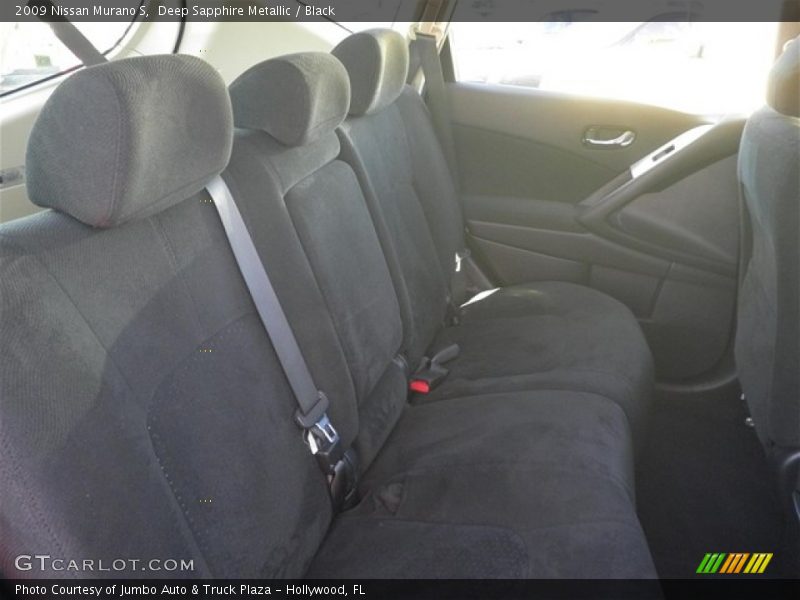 Deep Sapphire Metallic / Black 2009 Nissan Murano S