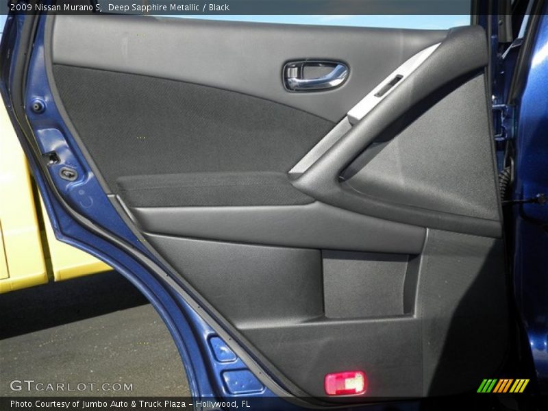 Deep Sapphire Metallic / Black 2009 Nissan Murano S