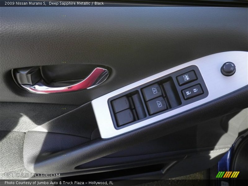 Deep Sapphire Metallic / Black 2009 Nissan Murano S