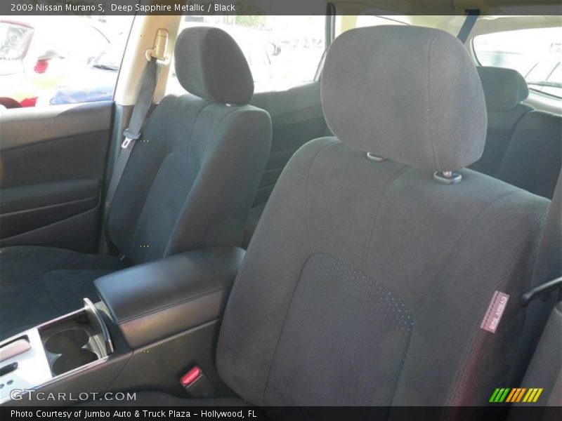 Deep Sapphire Metallic / Black 2009 Nissan Murano S