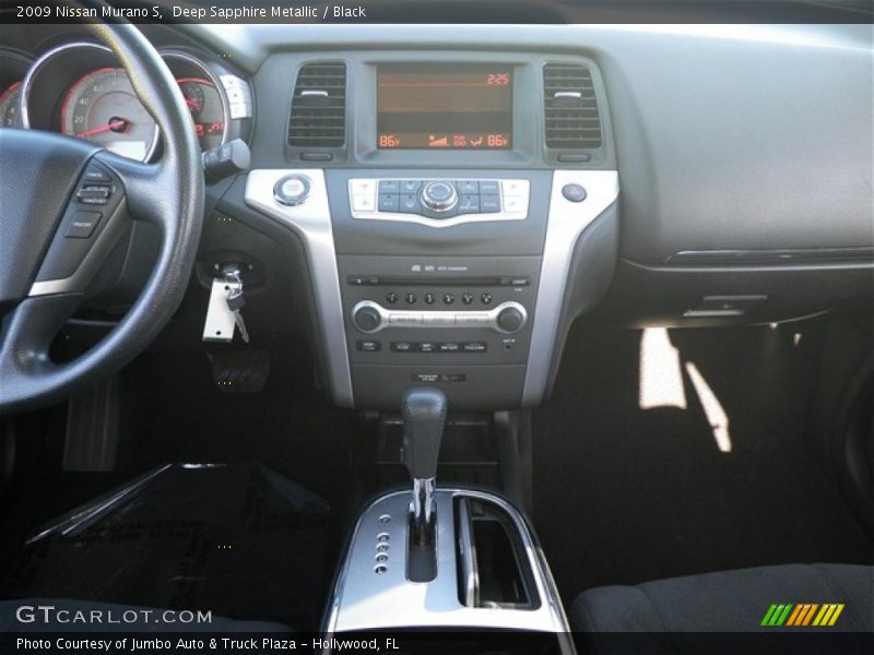 Deep Sapphire Metallic / Black 2009 Nissan Murano S