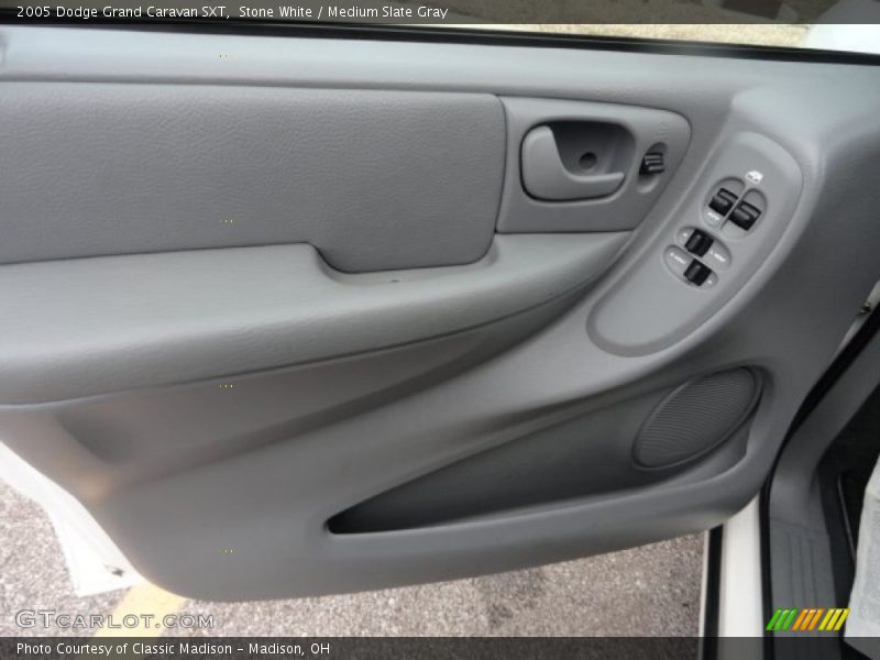 Stone White / Medium Slate Gray 2005 Dodge Grand Caravan SXT