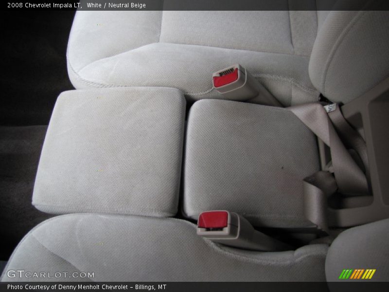White / Neutral Beige 2008 Chevrolet Impala LT