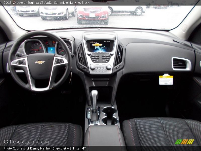 Summit White / Jet Black 2013 Chevrolet Equinox LT AWD