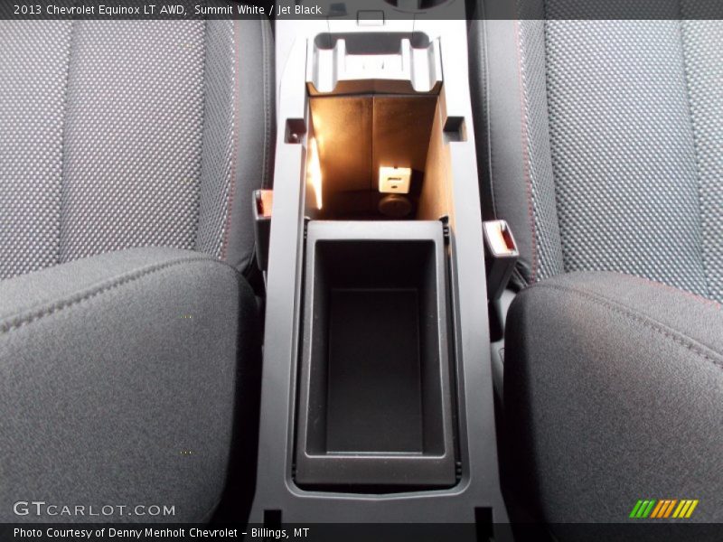 Summit White / Jet Black 2013 Chevrolet Equinox LT AWD
