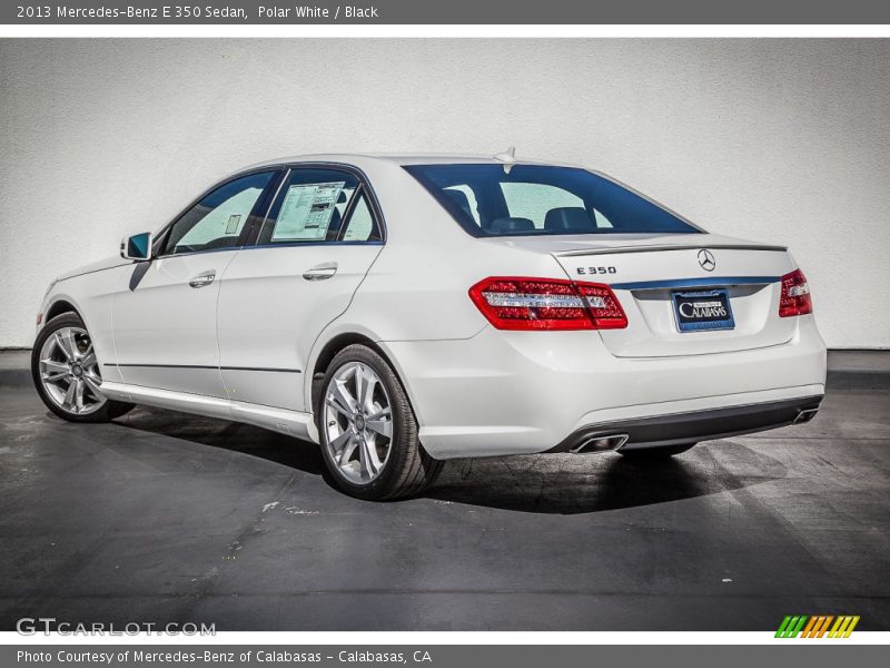 Polar White / Black 2013 Mercedes-Benz E 350 Sedan