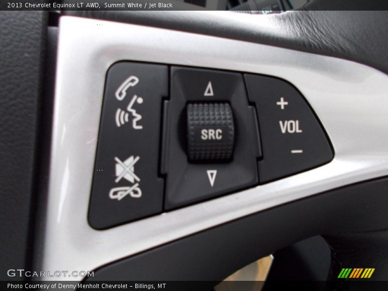 Summit White / Jet Black 2013 Chevrolet Equinox LT AWD